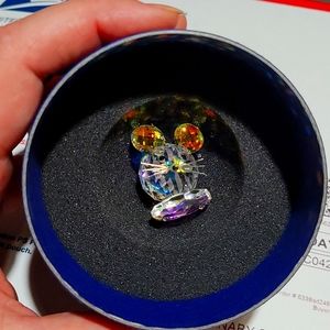 Swarovski crystal little mouse